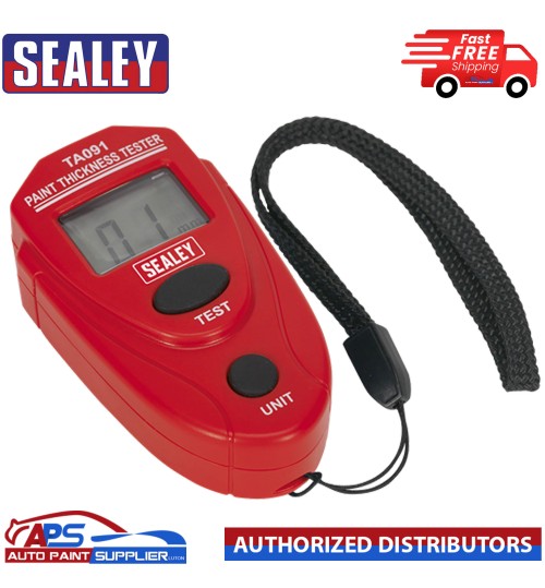 Sealey TA091 Paint Thickness Gauge Digital Tester New